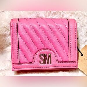 Steve Madden Pink Quilted Wallet